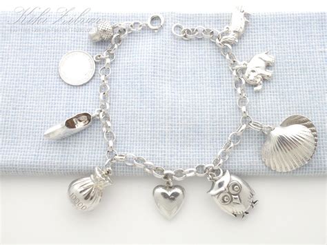 zilveren bedelarmband touw.